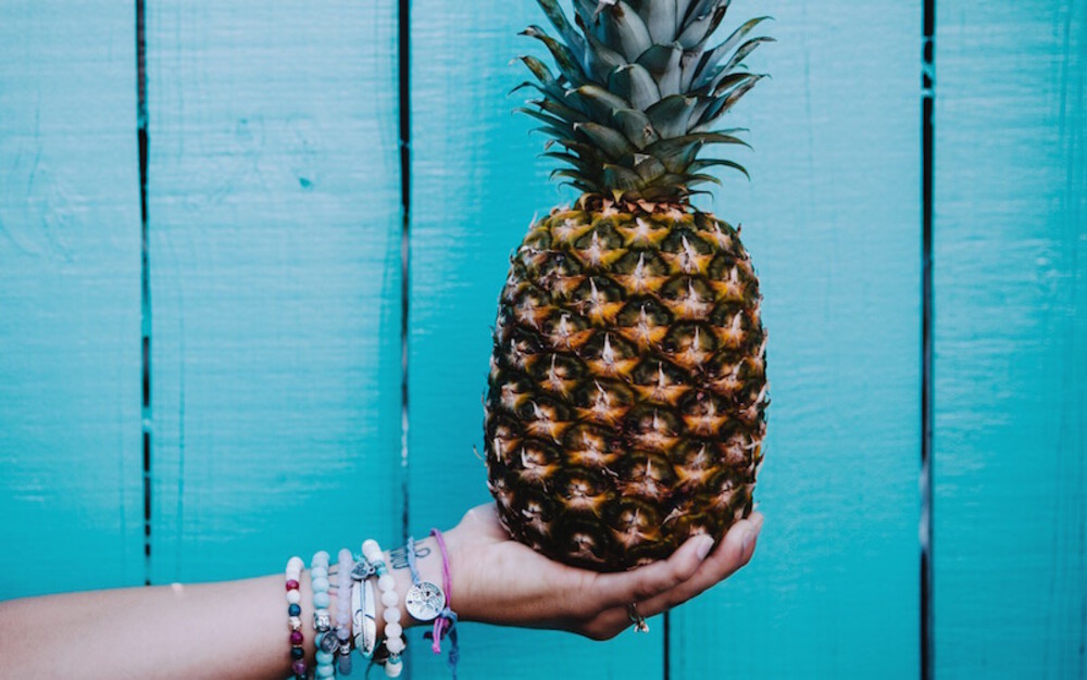 ConceiveAbilities -Picture of someone holding a pineapple