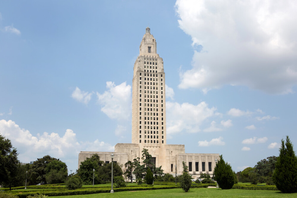 The Louisiana State Capitol in Baton Rouge