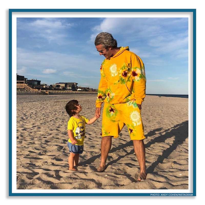 Andy Cohen with his son Benjamin