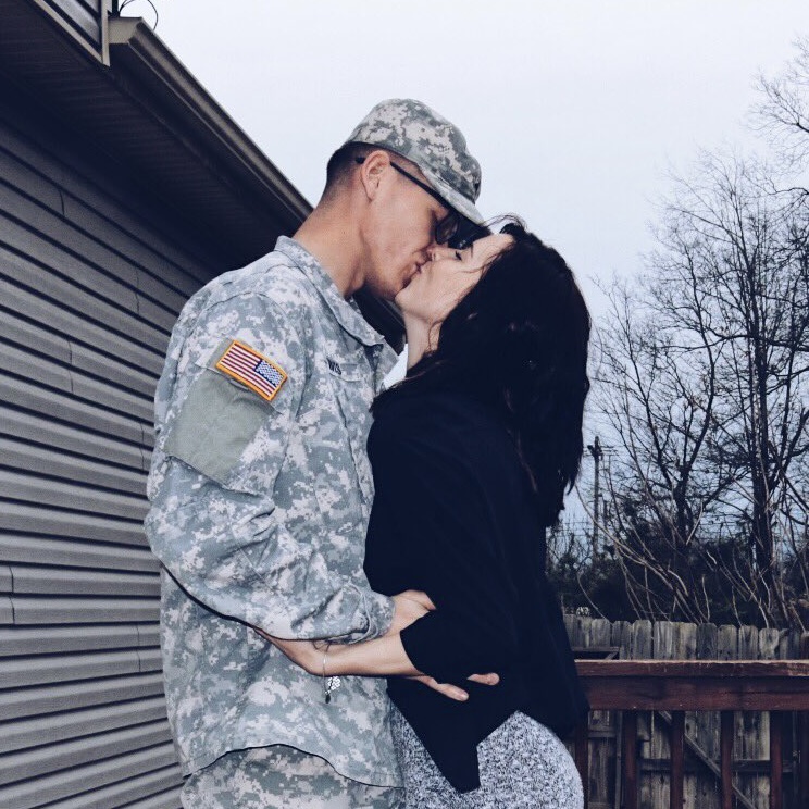 Honoring ConceiveAbilities Military Spouses: Tayler Lewis and her husband, Mason